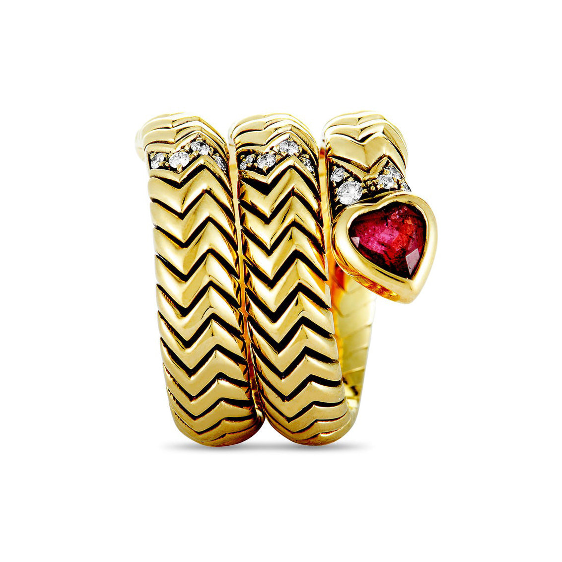 BGL-BR858703波浪形蛇戒指13#编织纹蛇身卷身款