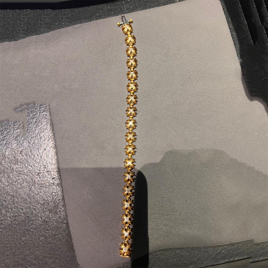 KLX-K198546 cross bracelet 185mm