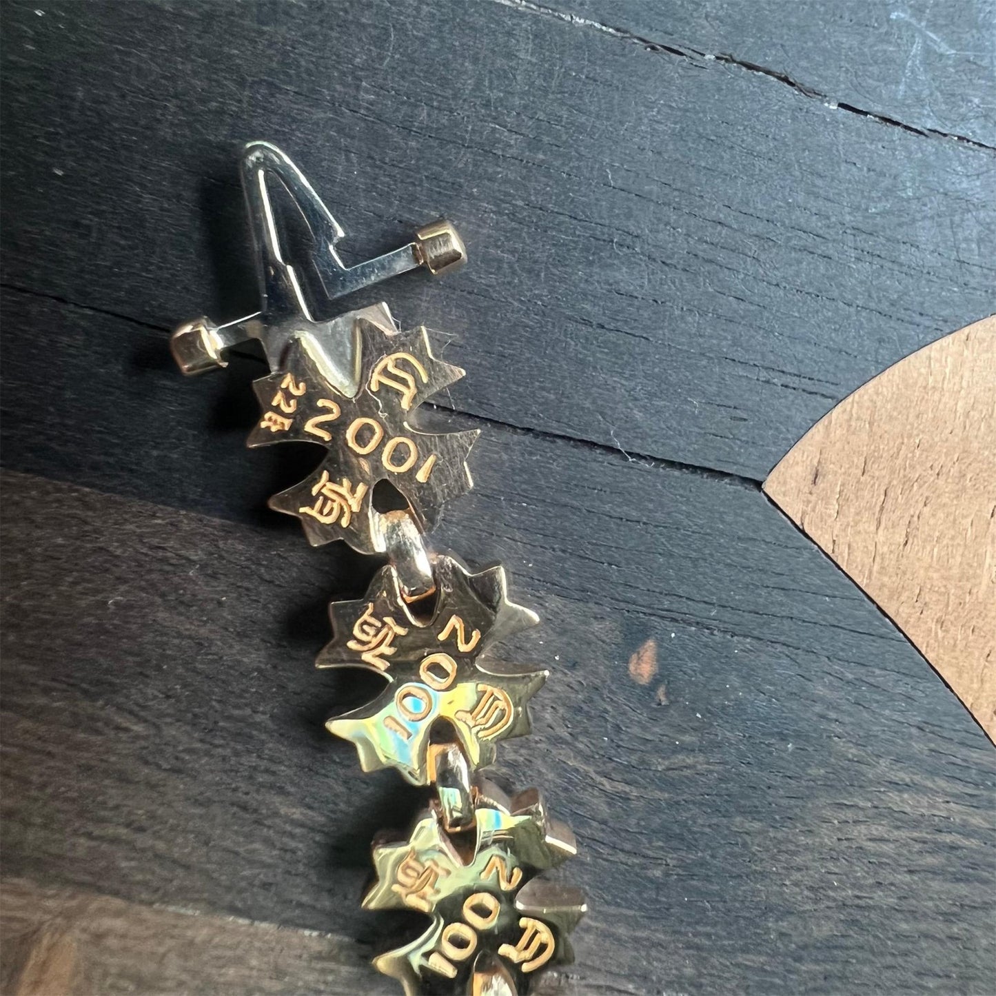 KLX-K198546 cross bracelet 185mm