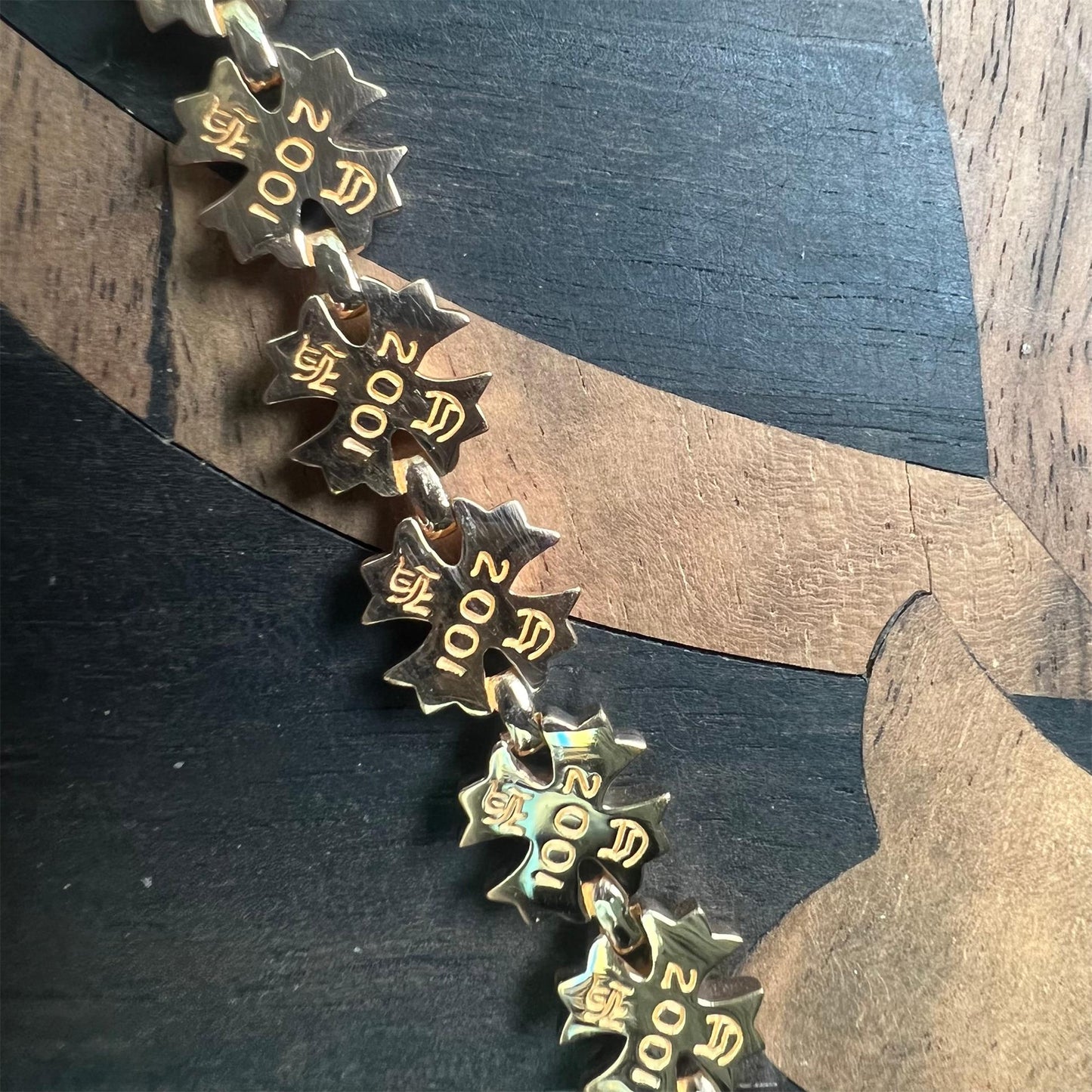 KLX-K198546 cross bracelet 185mm