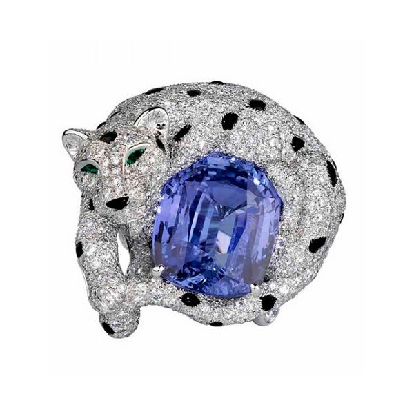 KDY-H186537 leopard ring cushion stone 11.7x10.3mm