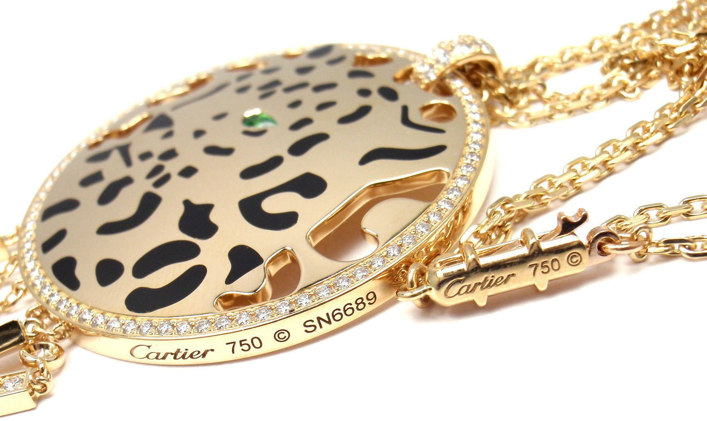 KDY-N7065400 round leopard brand necklace