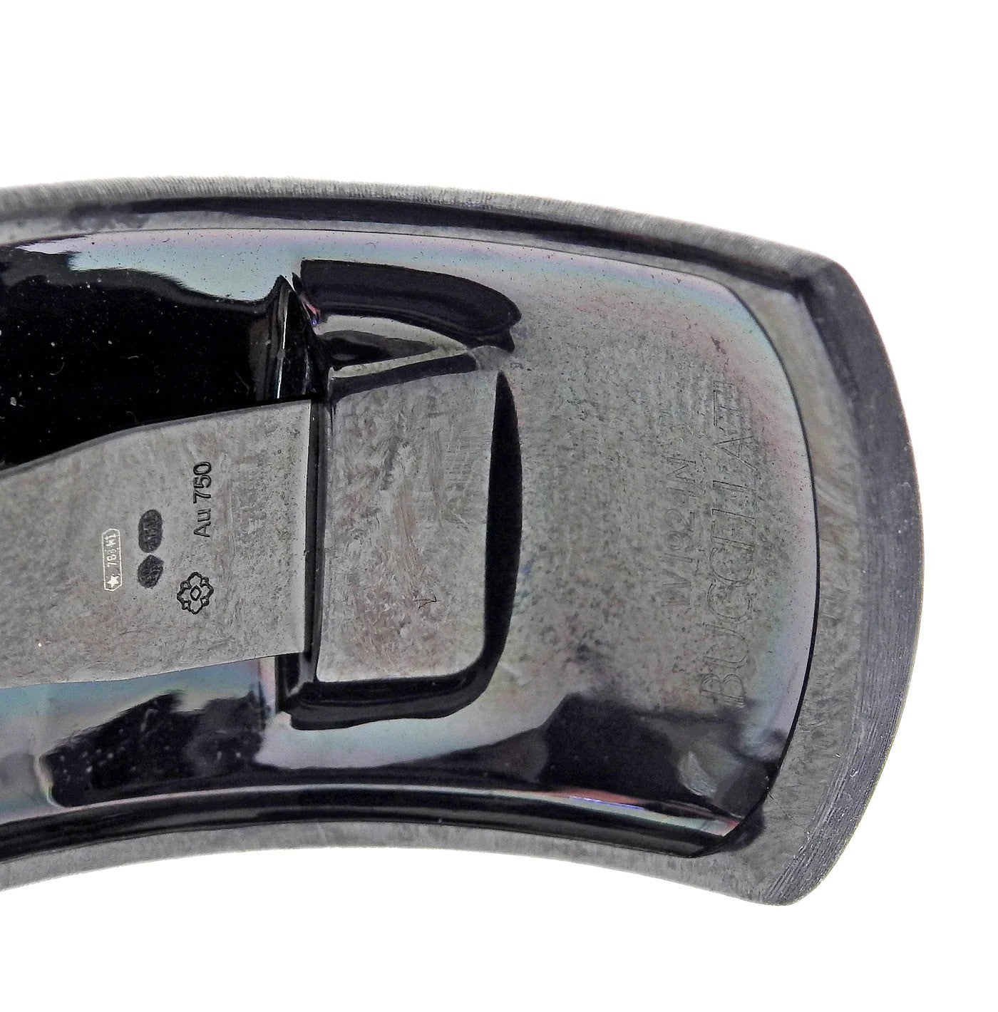 BQLT-BRA334966 26MM宽版波面梅花开口手镯宽