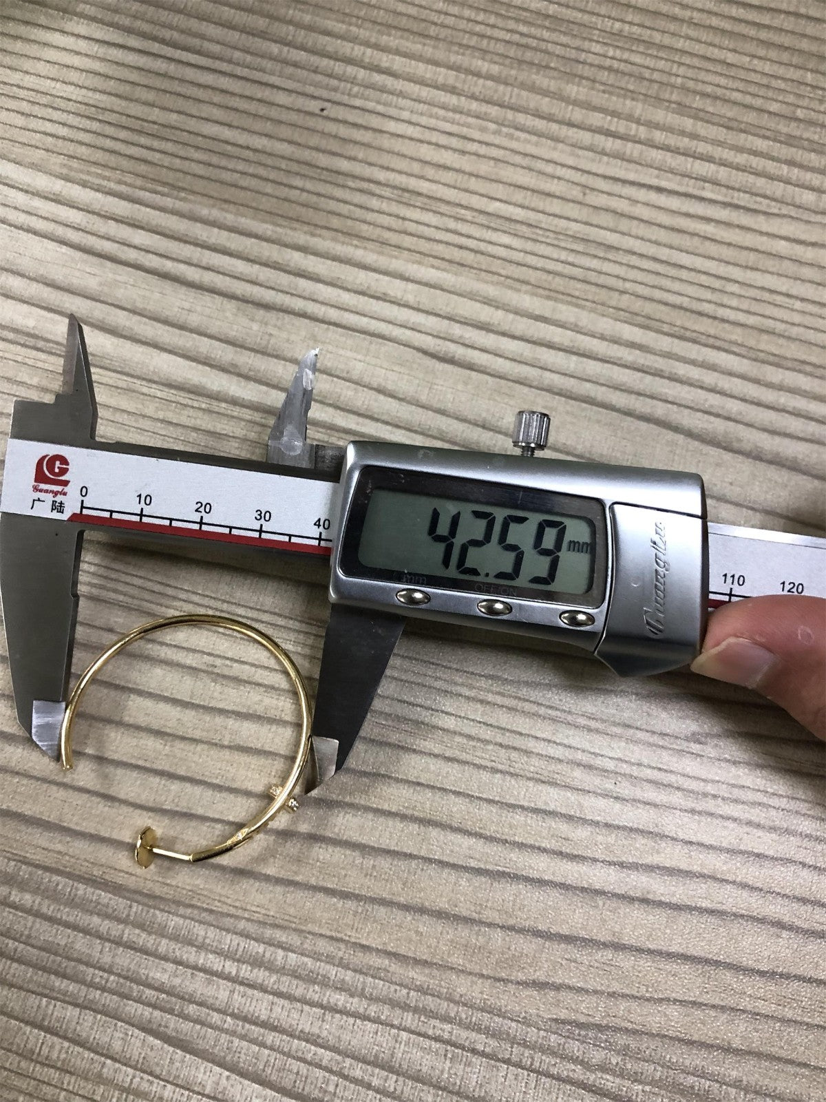 KDY-B8301225光金大圈钉子客版耳圈耳钉耳环