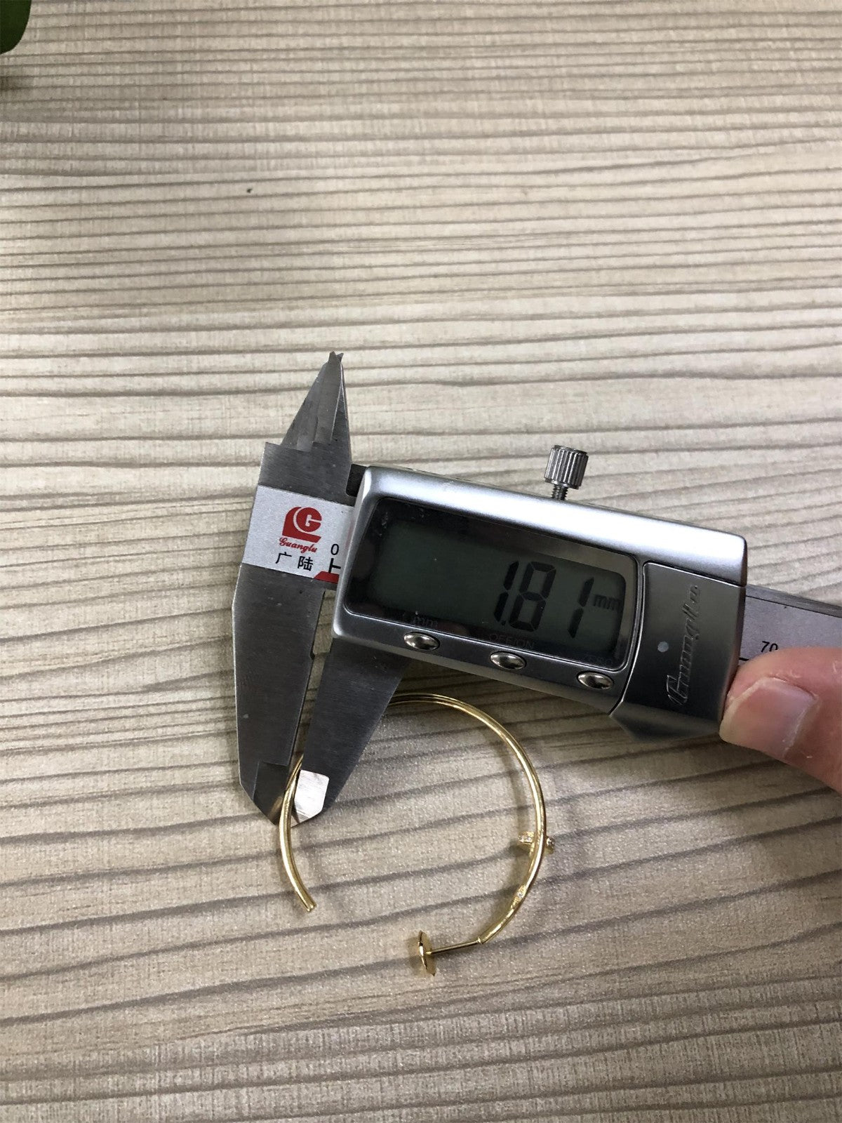 KDY-B8301225光金大圈钉子客版耳圈耳钉耳环