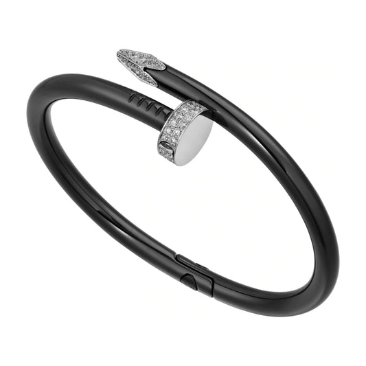 KDY-N6716817 head and tail diamond nail ceramic bracelet