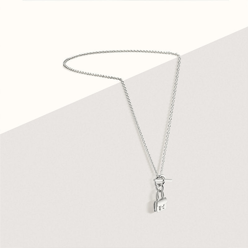 AMS-H121324B light gold H bag Q buckle pendant