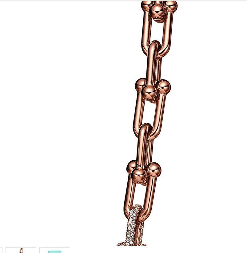 TIF-70750988 large round bead iron ball necklace with many diamonds