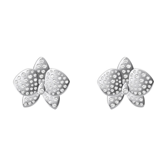 KDY-N8042810 full diamond butterfly flower earrings