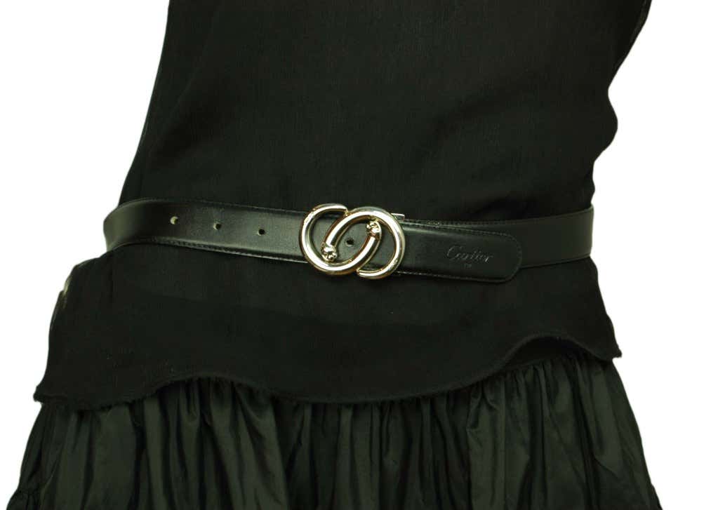 KDY-AU1302272 light gold semicircle double leopard belt buckle 36mm belt