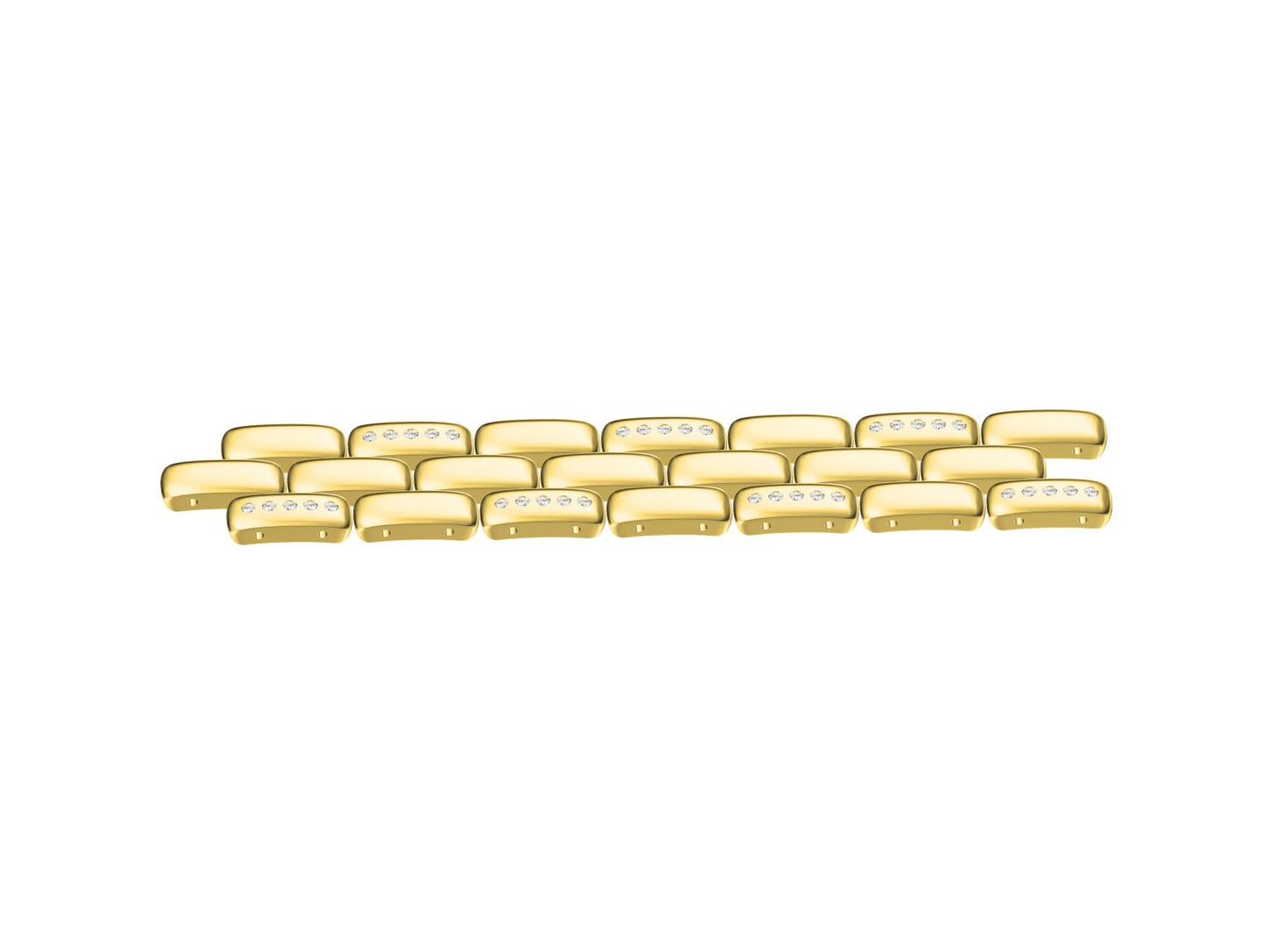 KDY-H4348448 three-row tank bracelet