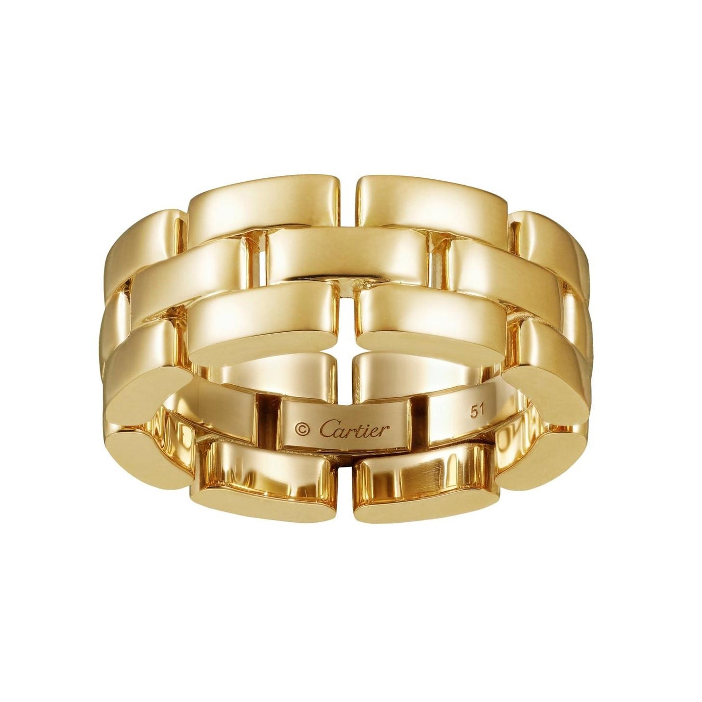 KDY-B4230600 light gold three-row tank ring
