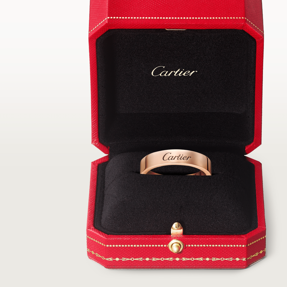 KDY-B4098000 light gold flat strip ring about 4mm