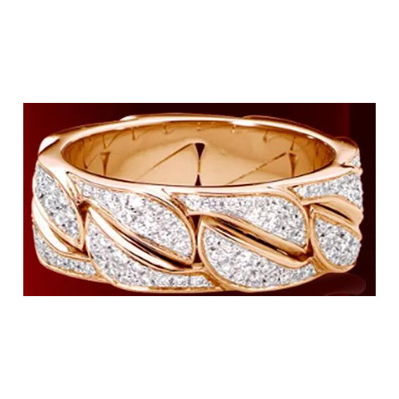 KDY-N2944342 full diamond 9mm banana ring