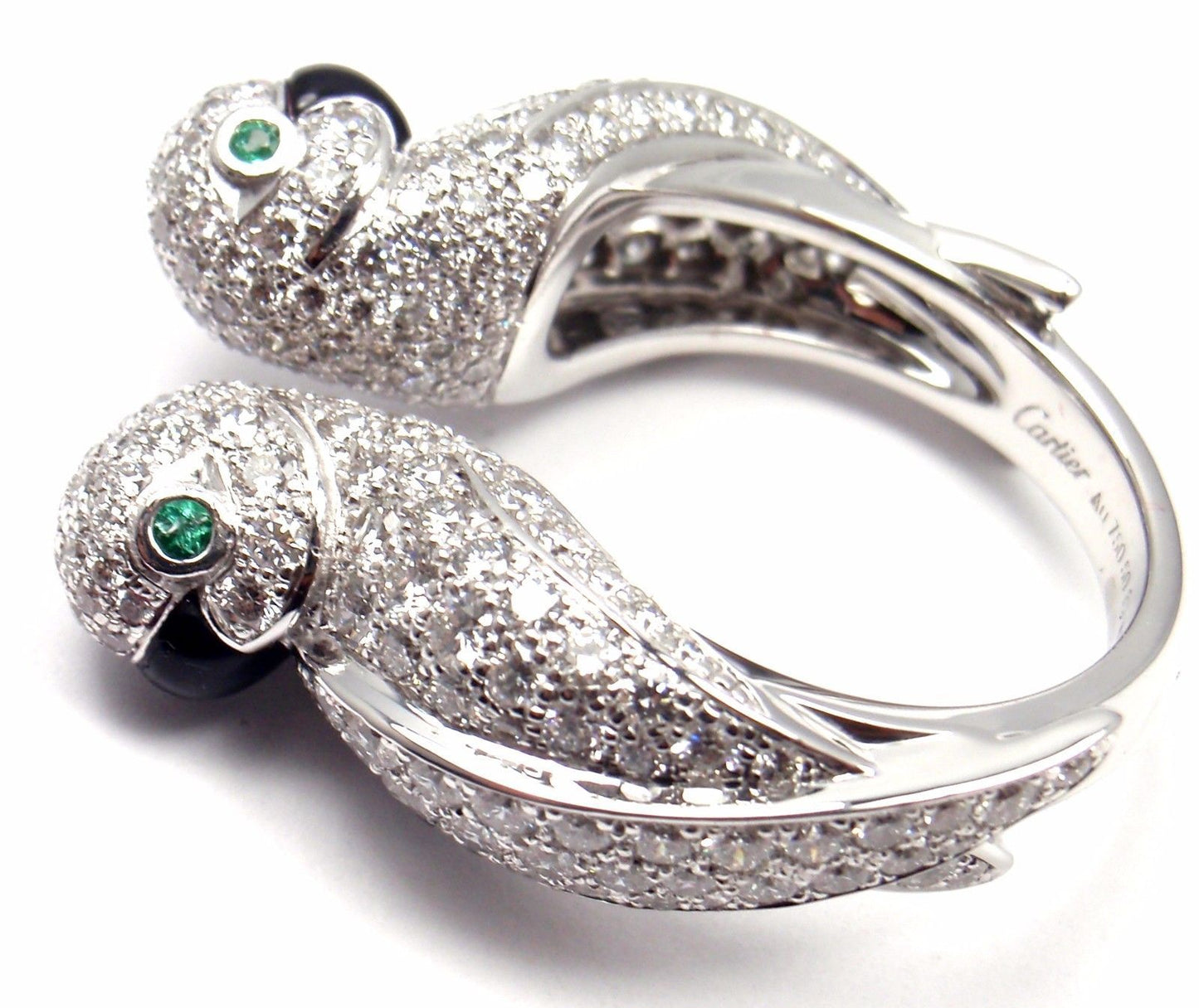 KDY-N4244800 Double Parrot Lovebird Open Ring