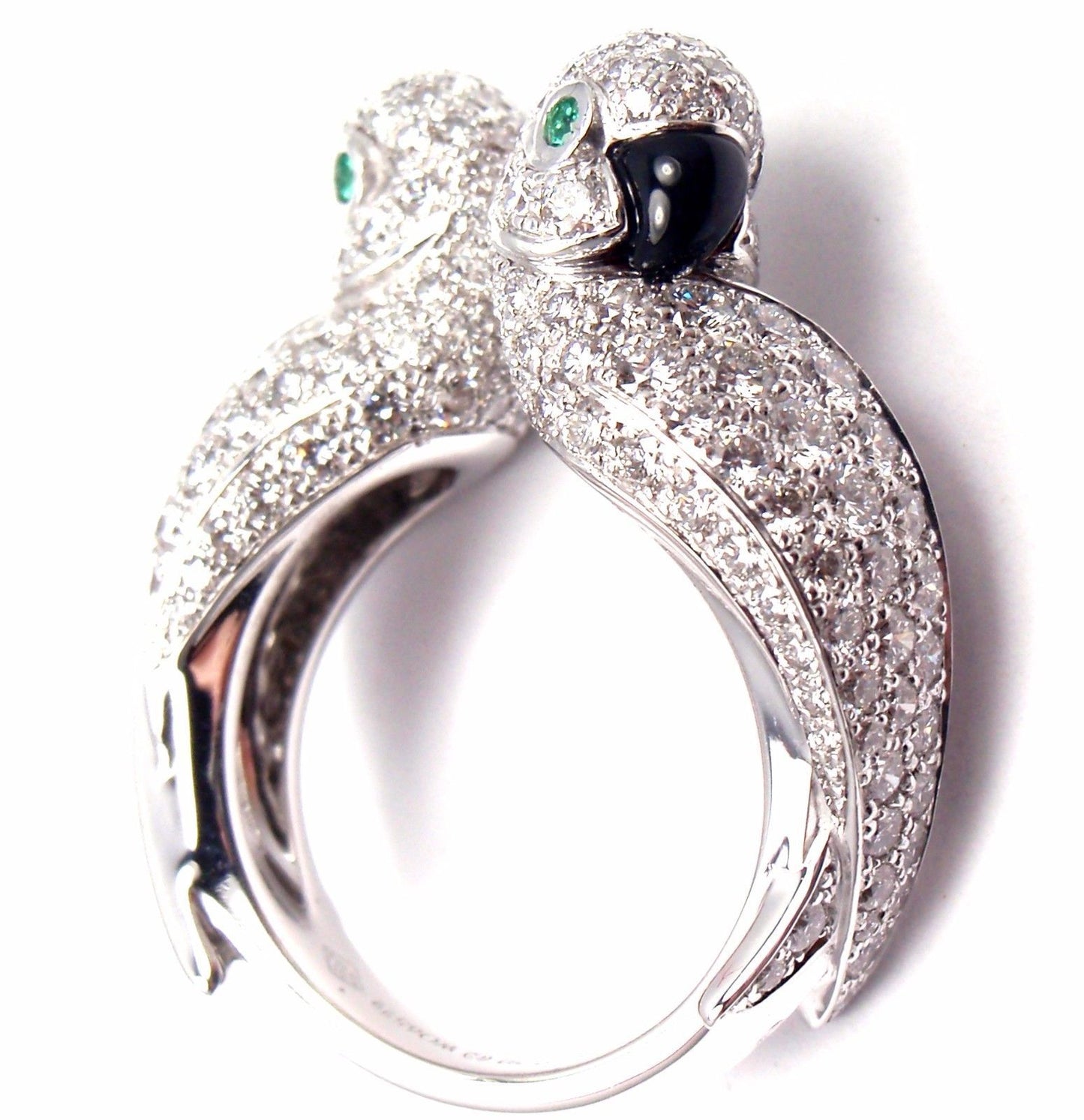 KDY-N4244800 Double Parrot Lovebird Open Ring