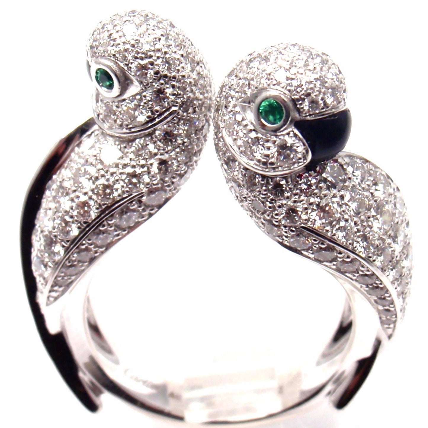 KDY-N4244800 Double Parrot Lovebird Open Ring