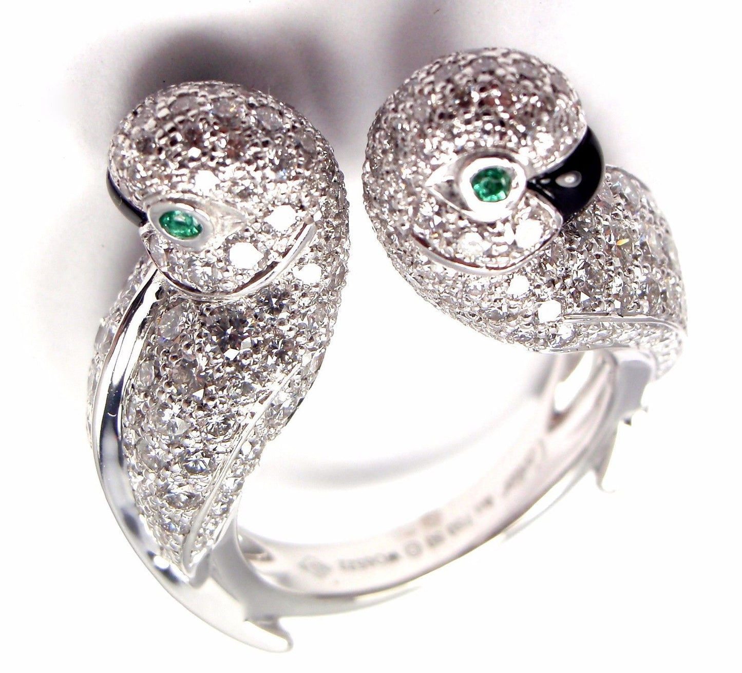 KDY-N4244800 Double Parrot Lovebird Open Ring