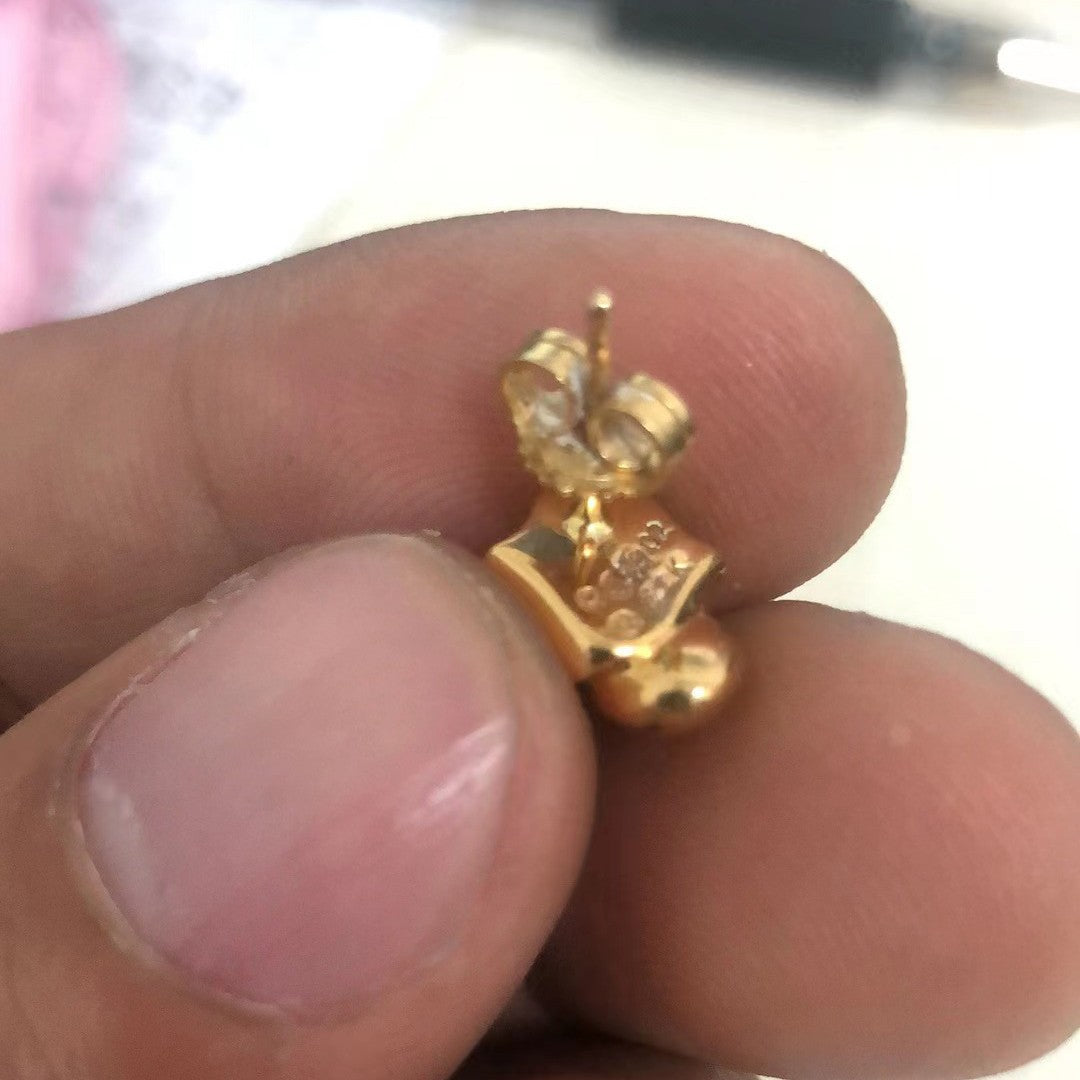 KLX-5269419十字架嘴唇耳钉