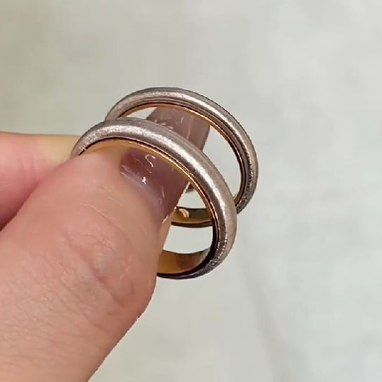 BQLT-RIN3943442 gold color couple ring