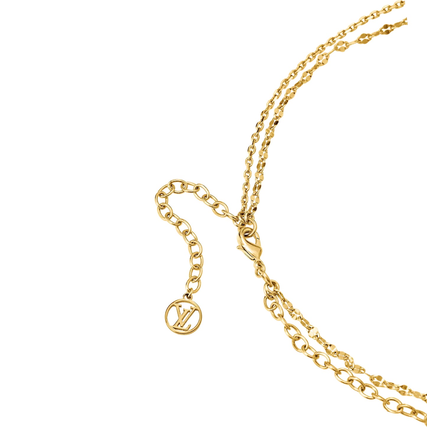 LV-M68374 Gold Plum Blossom Dart Combination Set Necklace