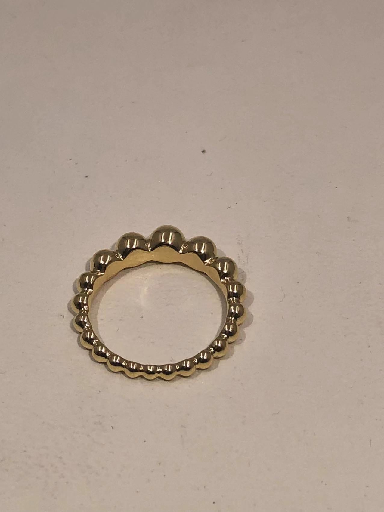 VCARO5M000 large and small beads ring 53#