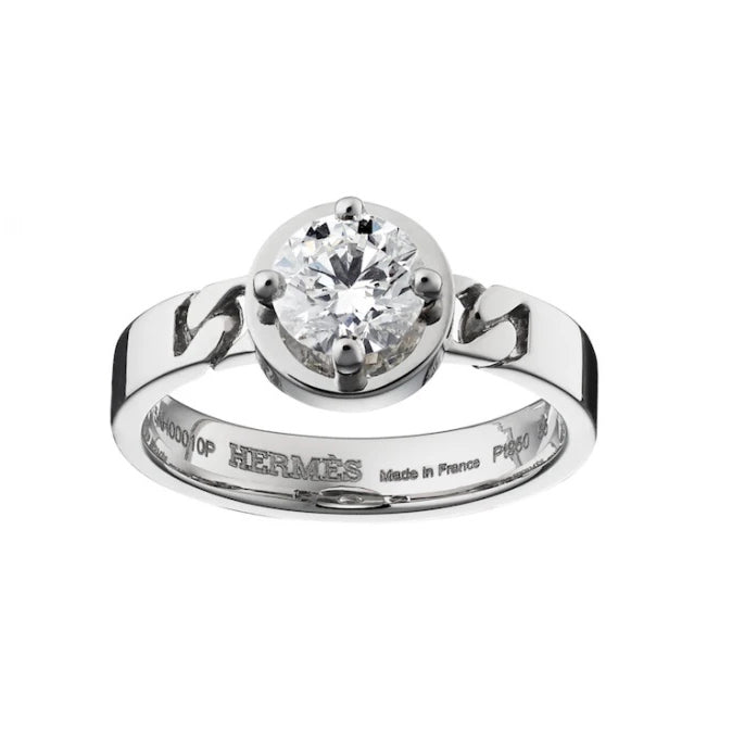 AMS-H486643 chain arm diamond ring 13# main stone 1ct