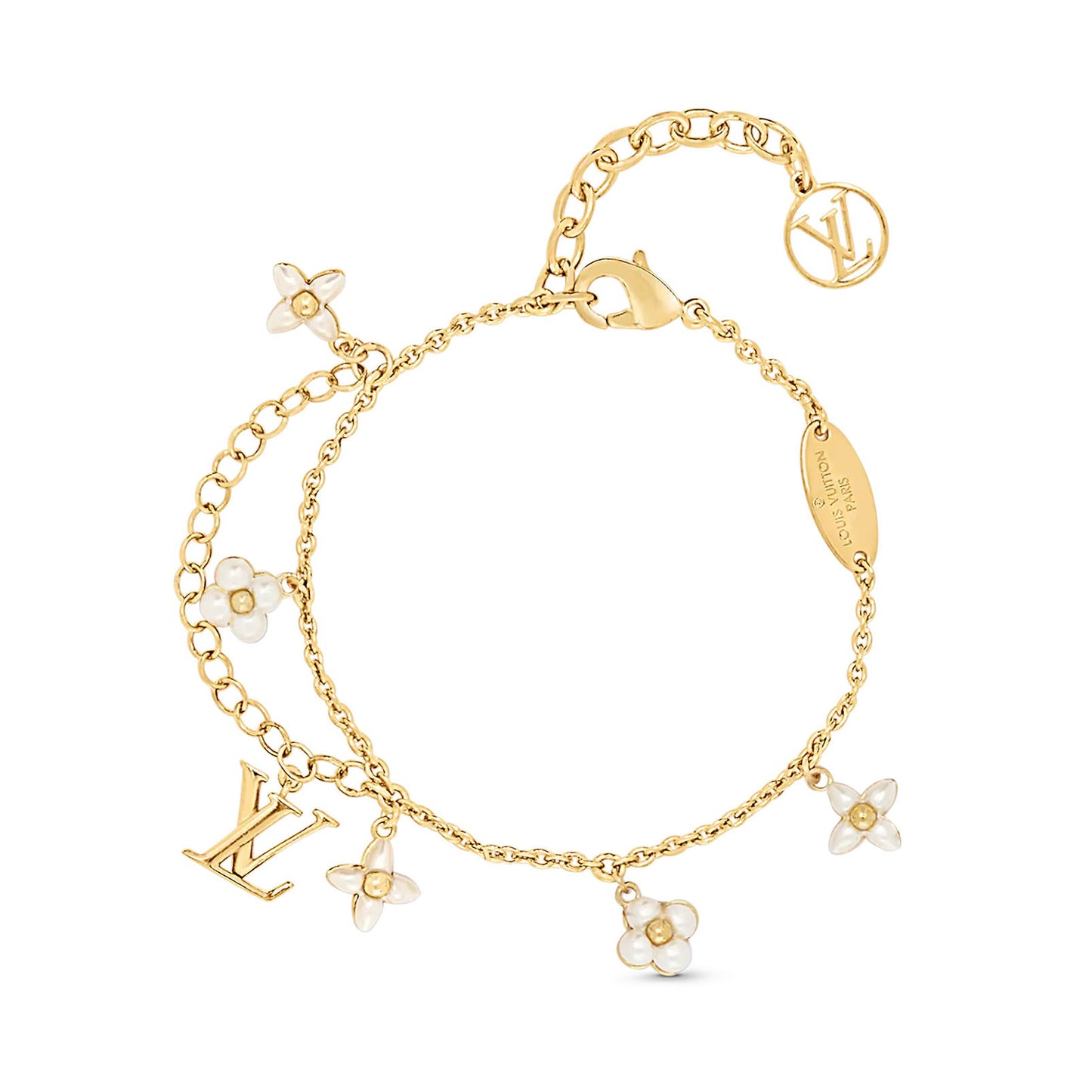 LV-M0940A Letter LOGO Flower Bracelet