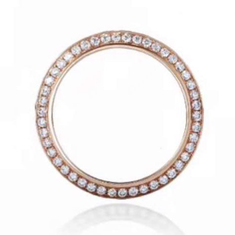 BJ-G34P7868 princess swivel ring (center stone 1.8mm)