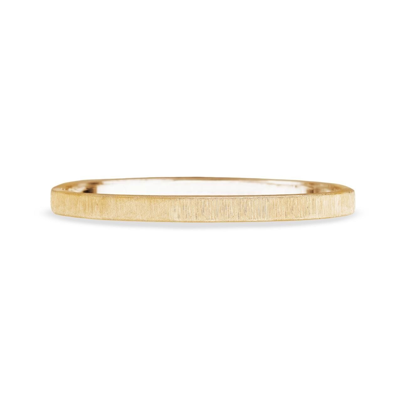 BQLT-JAUBRA009767 5.2MM light gold flat bracelet wide brushed narrow body bracelet 16#