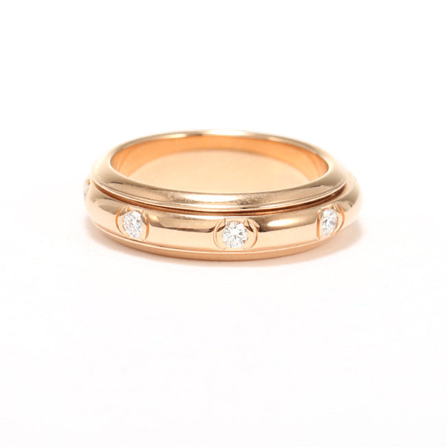 BJ-G34P6C00 eight diamond wave surface rotating ring