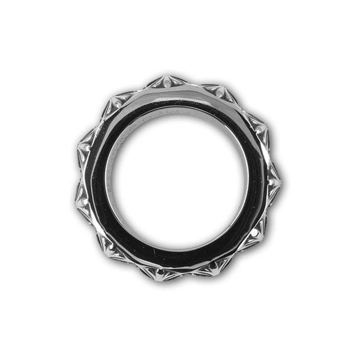 KLX-CH328044 cross three-layer ring