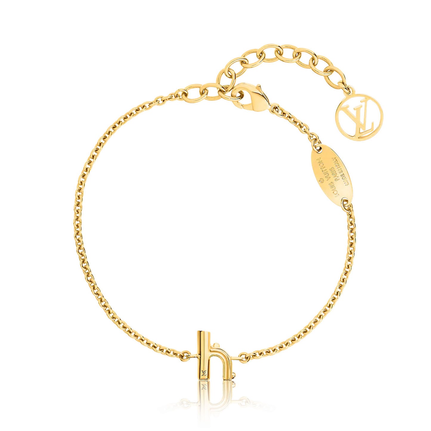 LV-M67165 letter H bracelet