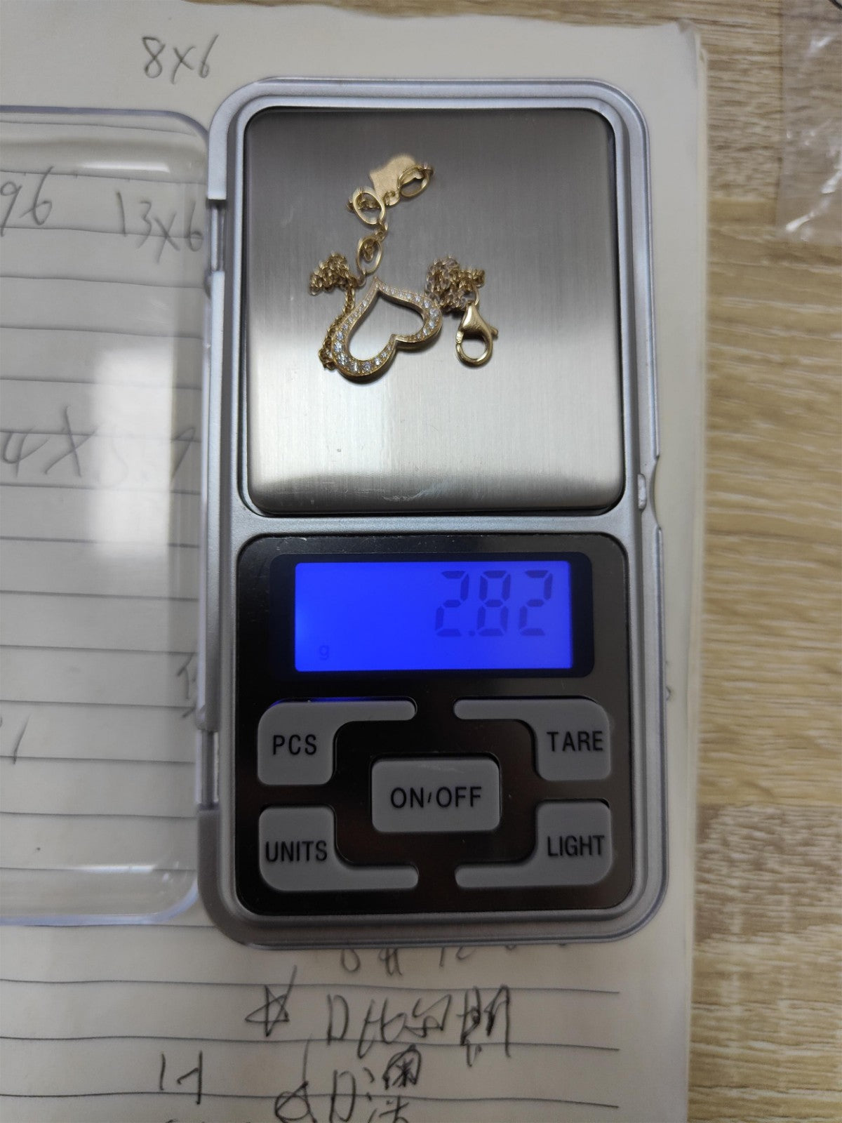 BJ-G36H0500客版满镶心形手链