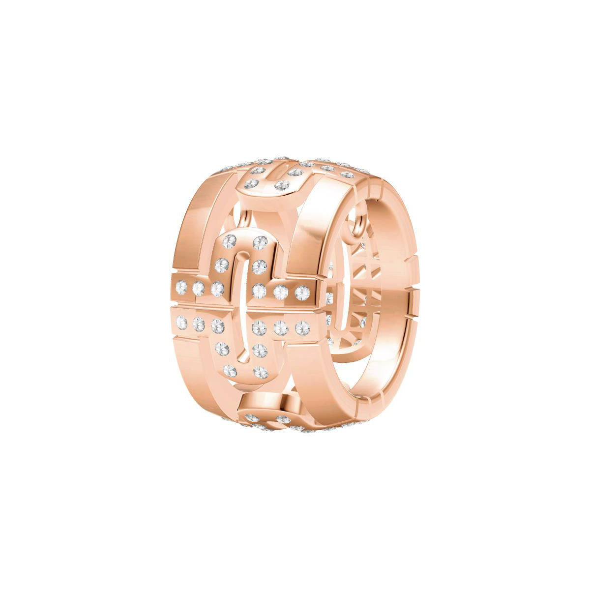 BGL-CL202096 Chinese character pendant half diamond version