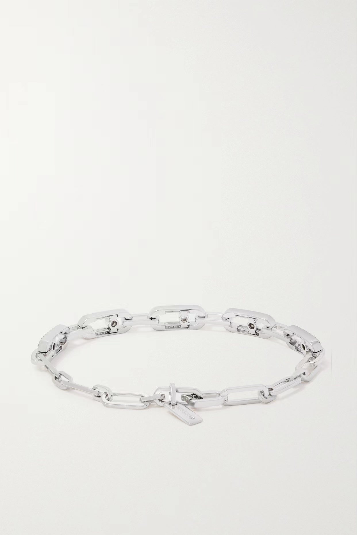 MSK-12187 half diamond activity bracelet