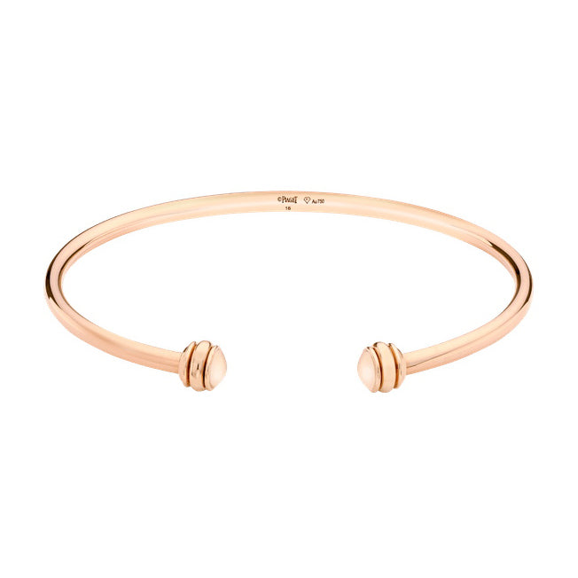 BJ-G36PR100 open light gold rotating bracelet