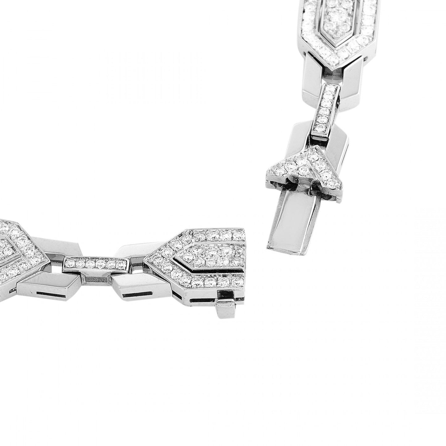 BGL-261814 Honeycomb Diamond Necklace