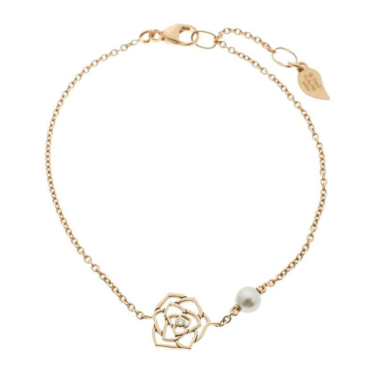 BJ-G36U4400 ribbon flower solitaire diamond bracelet