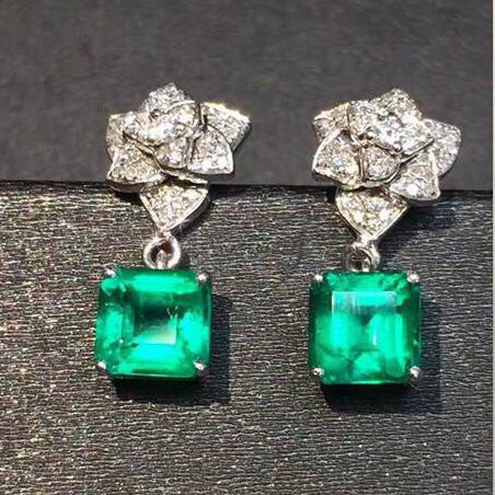BJ-G38U005 full inlay earrings