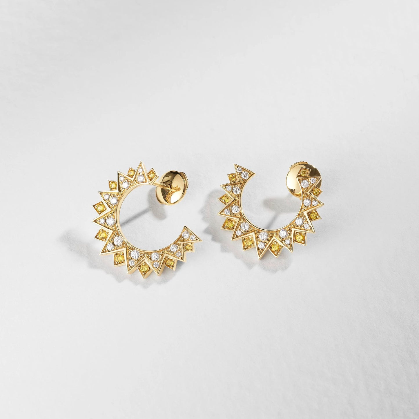BJ-G38R7500 sunflower earrings