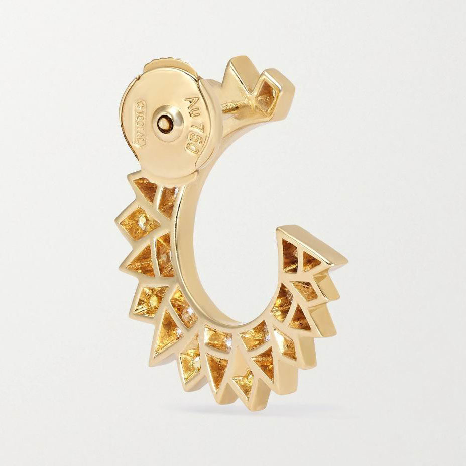 BJ-G38R7500 sunflower earrings