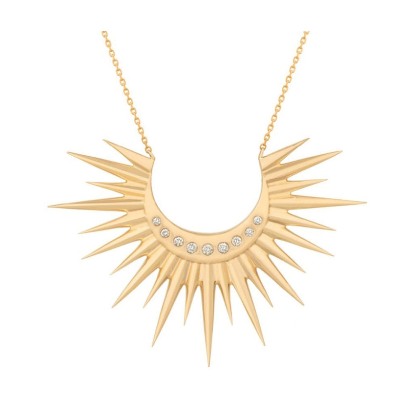 BJ-G33R5276 Chain Sunflower Round Chain Tie Chain Pendant
