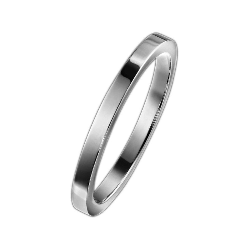 BJ-G34LT200 narrow version flat gold bar ring 1.8mm
