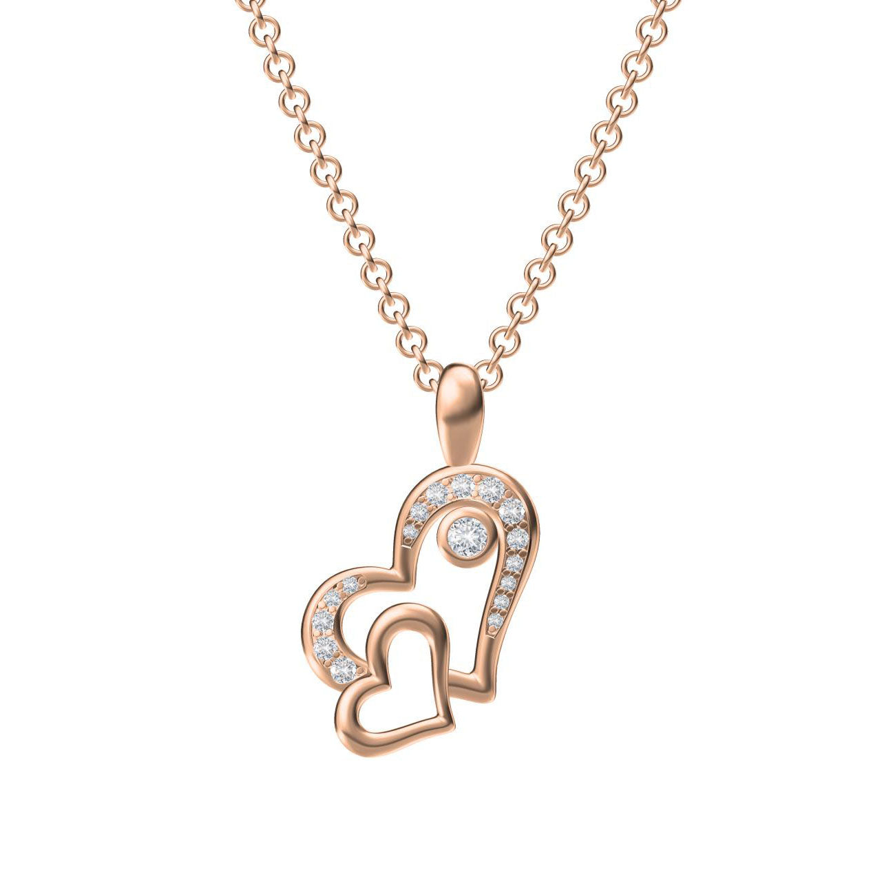 BJ-G33P8651 heart-shaped pendant