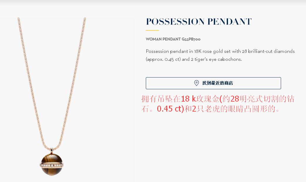 BJ-G33P8654 rotating pendant