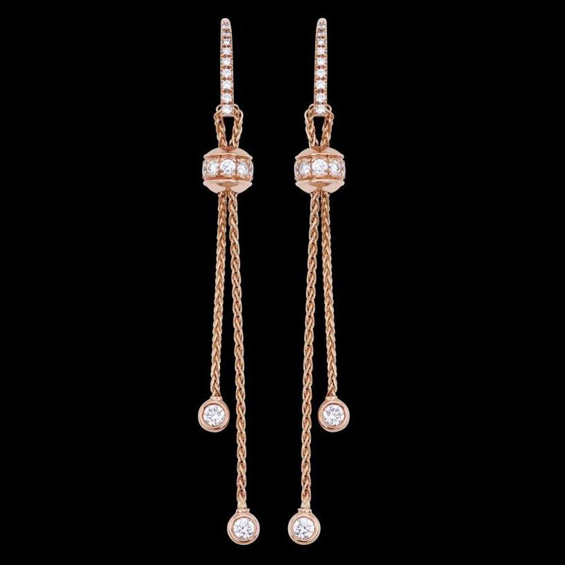 BJ-G38PZ300 fully studded swivel earrings