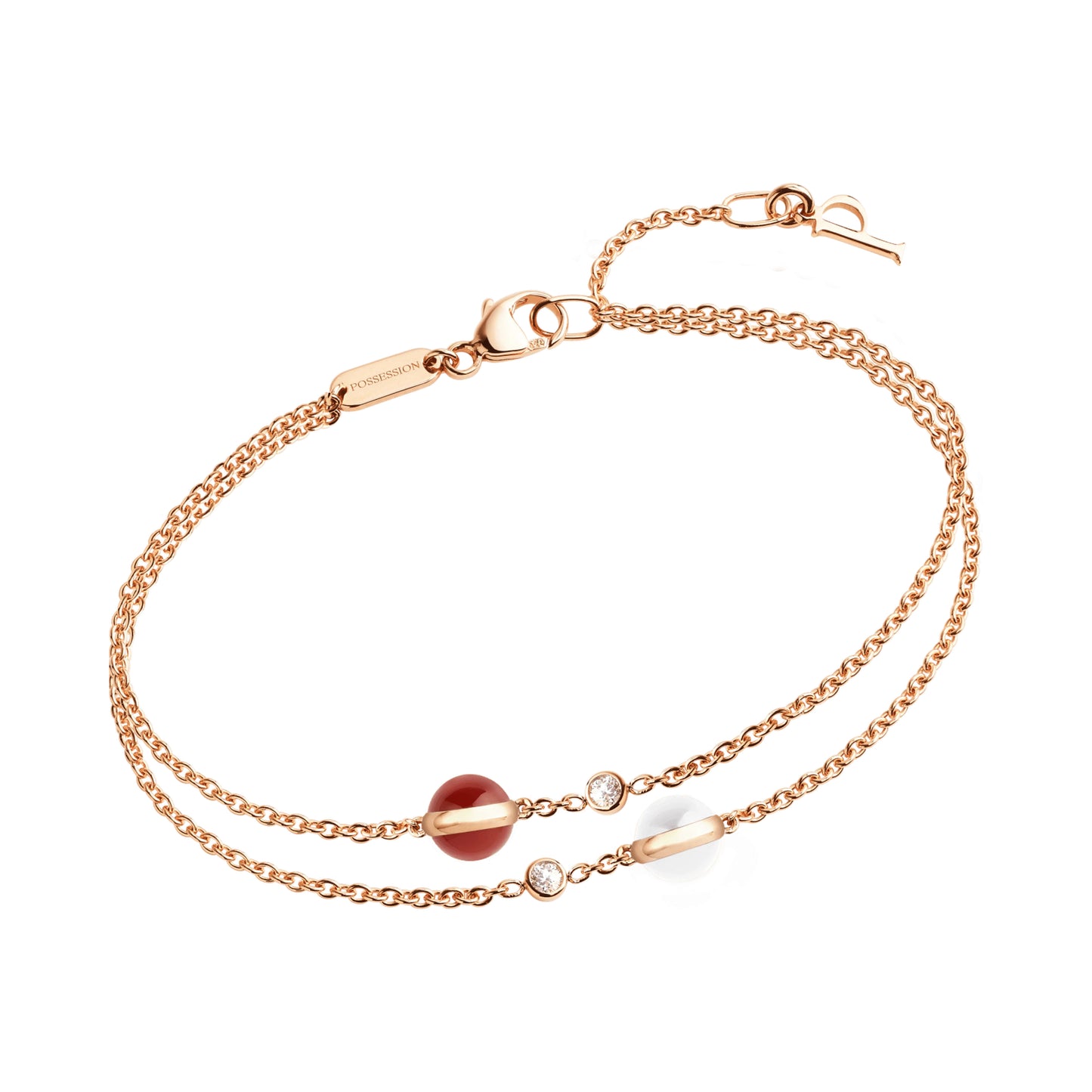 BJ-G36PH900 two-color stone turn bracelet