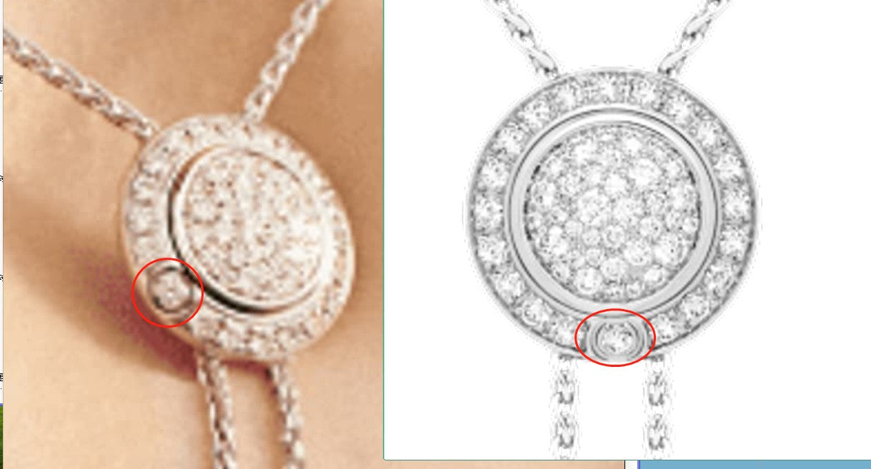 BJ-G33PE500 rotating pendant