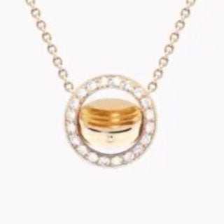 BJ-G33PD300 Flip Semicircular Ball Tie Chain Pendant